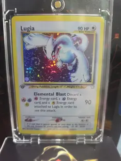 Pokemon Neo Genesis 1st Edition Lugia Card 9/111 Holo Rare WOTC TCG - Image 1