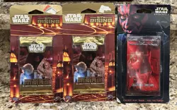 Lot of 3 Star Wars Trading Card Game Sith Rising and Young Jedi NEW - Image 1