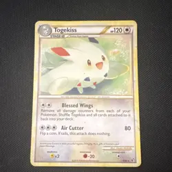Pokemon Togekiss 120 HP Stage 2 Jubilee Card 9/90 2010 Blessed Wings Air Cutter - Image 1