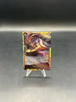 One Piece Card Game Crocodile OP14-120 Alternate Art 10000 Power Foil English - Image 1