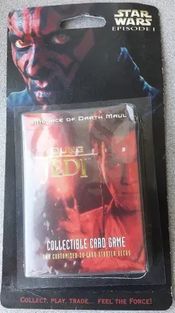 Star Wars: Young Jedi: Menace of Darth Maul. Collectible Card Game, 1999 - Image 1
