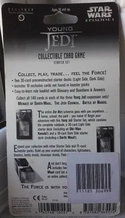 Star Wars: Young Jedi: Menace of Darth Maul. Collectible Card Game, 1999 - Image 3