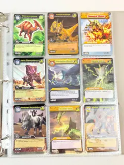 DINOSAUR KING TRADING CARD LOT - UPPER DECK - 250+ CARDS (MULTIPLES) - Image 5
