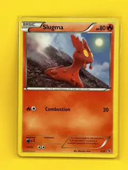 Slugma 6/39 - XY Kalos Trainer Kit - Pokemon Card TCG - LP - Image 1