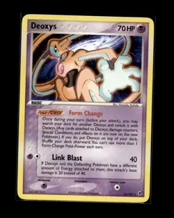 Pokemon Card - Deoxys - EX Deoxys - Non-Holo Rare - 16/107 - NM - Image 1