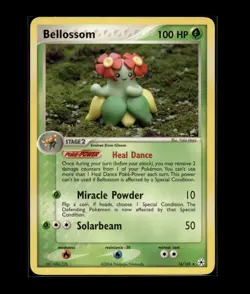 Pokemon TCG Bellossom EX Hidden Legends Card 16/101 Regular Rare NM - Image 1