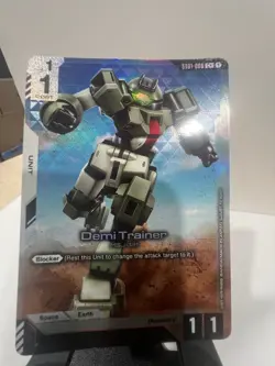 Demi Trainer Alternate Art Foil - ST01-008 C+ NM - Gundam TCG Card Game - Image 1