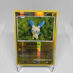 Minun 71/147 Reverse Holo Supreme Victors Pokemon Card 2009 - Image 2