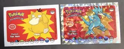 PSYDUCK X GOLDUCK EVOLUTION LOT - WHOS THAT POKEMON VINTAGE 1997 HOLO CARD - Image 1