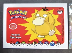 PSYDUCK X GOLDUCK EVOLUTION LOT - WHOS THAT POKEMON VINTAGE 1997 HOLO CARD - Image 2