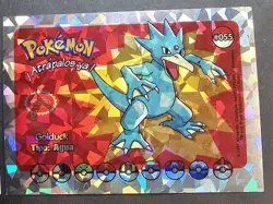 PSYDUCK X GOLDUCK EVOLUTION LOT - WHOS THAT POKEMON VINTAGE 1997 HOLO CARD - Image 3