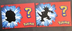 PSYDUCK X GOLDUCK EVOLUTION LOT - WHOS THAT POKEMON VINTAGE 1997 HOLO CARD - Image 4