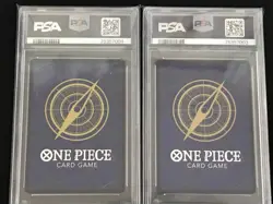 PSA 10 ONE PIECE Card Game LUFFY ZORO OP01,02-ALTERNATE ART SET From Japanese - Image 2