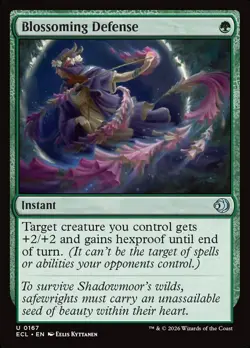 Blossoming Defense | #167 | ECL | MTG | Regular | LP - Image 1