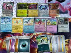 Surging Sparks 47 Card Bundle No Duplicate - Pokemon TCG - Card Nos Description - Image 1