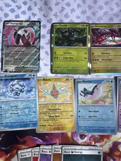 Surging Sparks 47 Card Bundle No Duplicate - Pokemon TCG - Card Nos Description - Image 2