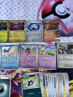 Surging Sparks 47 Card Bundle No Duplicate - Pokemon TCG - Card Nos Description - Image 3