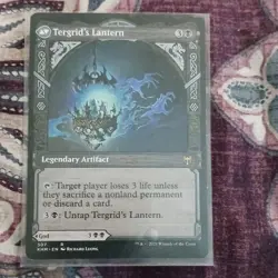 MTG Kaldheim Tergrid, God of Fright / Tergrid's Lantern (2) 307 Rare EN - Image 1
