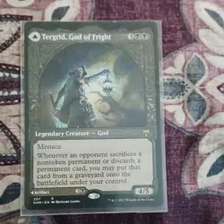 MTG Kaldheim Tergrid, God of Fright / Tergrid's Lantern (2) 307 Rare EN - Image 2