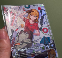 Cagalli Yula Athha R+ Newtype Rising GD01-096 2025 NM Gundam Card Game - Image 2