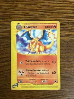 Pokemon TCG Charizard Trading Card Expedition Base Set, 39/165, Regular Rare - Image 1
