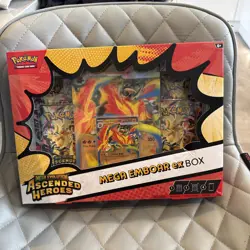 Pokemon TCG: Mega Evolution Ascended Heroes - Mega Emboar ex Box - Image 1