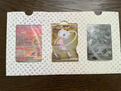 Pokemon 151 UPC Mewtwo Mew ex Metal Mew PROMO Set FACTORY SEALED - Image 1