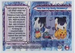 Was This Trip Really NecessaryU Topps Pokemon The Movie 2000 #49 2000 - Image 2