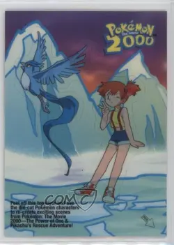 Articuno Misty Topps Pokemon The Movie 2000 Stick-On Animation Scenes #2 2000 - Image 1