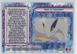 Ash Is Chosen Topps Pokemon The Movie 2000 #46 2000 - Image 2