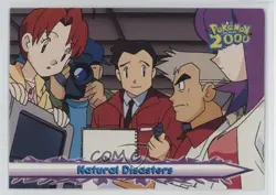 Natural Disasters Topps Pokemon The Movie 2000 #37 2000 - Image 1