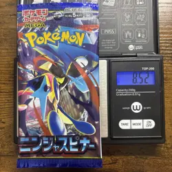Heavy 8.52g Pokemon Sealed Ninja Spinner M4 Japanese Booster Pack - Image 1