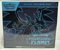 Pokemon Phantasmal Flames Elite Trainer Box ETB | Factory Sealed**DESCRIPTION** - Image 1