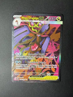 NM Mega Dragalge EX 104/086 Chaos Rising Pokemon Card - Image 1