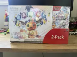 Pokemon Prismatic Evolutions Elite Trainer Box & Booster Bundle - Costco 2 Pack - Image 1