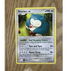 Pokemon TCG HP/DMG Snorlax 81/111 Rising Rivals Common Regular English - Image 1