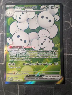 Pokemon TCG: Maushold ex 233/182 Paradox Rift - Near Mint - Image 3
