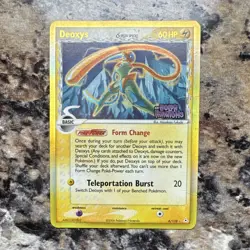 The Pokemon Company Deoxys Delta Species Speed Forme Holo Rare 6/110 English - Image 1