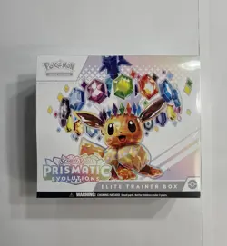 Pokemon Prismatic Evolutions ETB Elite Trainer Box Sealed - Image 1