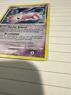 Pokemon TCG Mew #15/132 Secret Wonders Holo Rare Basic Psychic 60 HP English VG - Image 4