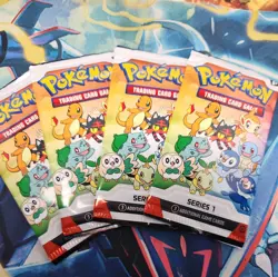 (4) 2026 POKEMON TCG 30TH ANNIVERSARY FIRST PARTNER SERIES 1 SEALED PACK - Image 1