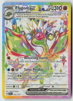 Flygon ex 222/191 Ultra Rare Surging Sparks Pokemon Near Mint - Image 1