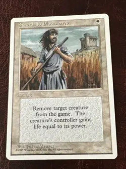 Swords To Plowshares X1 4th Edition NM Conditions see pics Front Back - Image 1