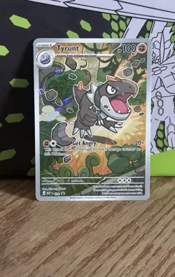 Pokemon TCG Tyrunt 070 Black Star Promo Perfect Order ETB Promo - Image 1