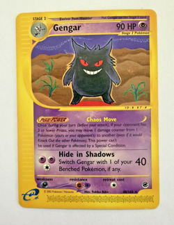 Gengar 048/165 Expedition Base Set CLEAN Non Holo Unlimited 2002 - Image 1