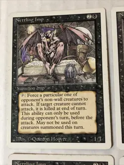 Nettling Imp X4 Revised Various Cond See Pics Front/back English - Image 5