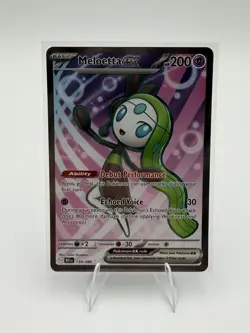 Meloetta ex 159/086 Holo Ultra Rare Black Bolt Pokemon Near Mint - Image 1