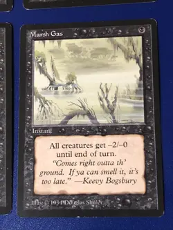 Marsh Gas X4 The Dark Ex Conditions see pics Front Back - Image 2