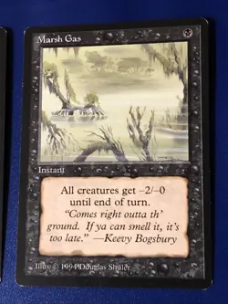 Marsh Gas X4 The Dark Ex Conditions see pics Front Back - Image 4