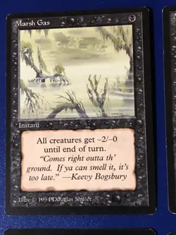 Marsh Gas X4 The Dark Ex Conditions see pics Front Back - Image 5